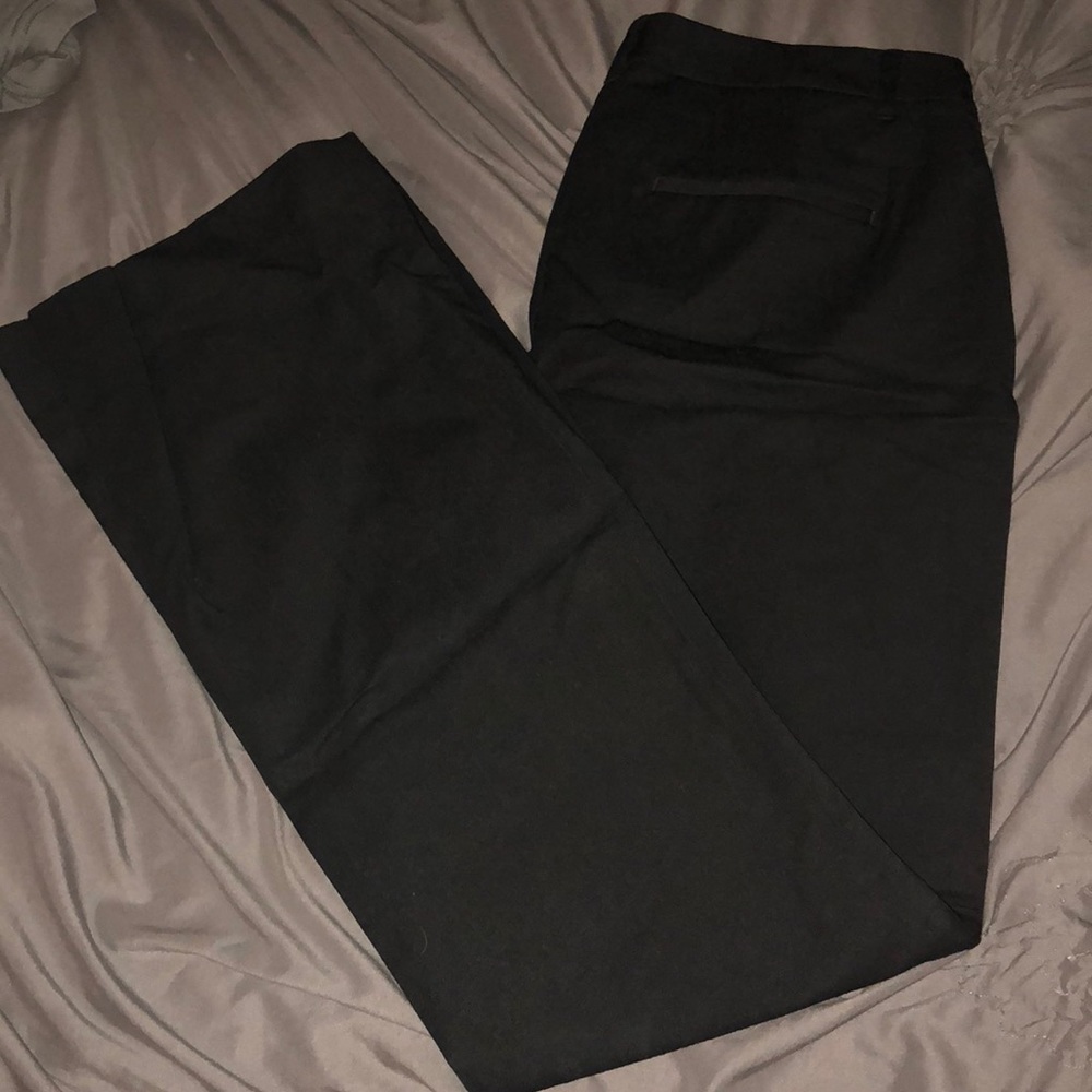 White House Black Market skinny boot work pants